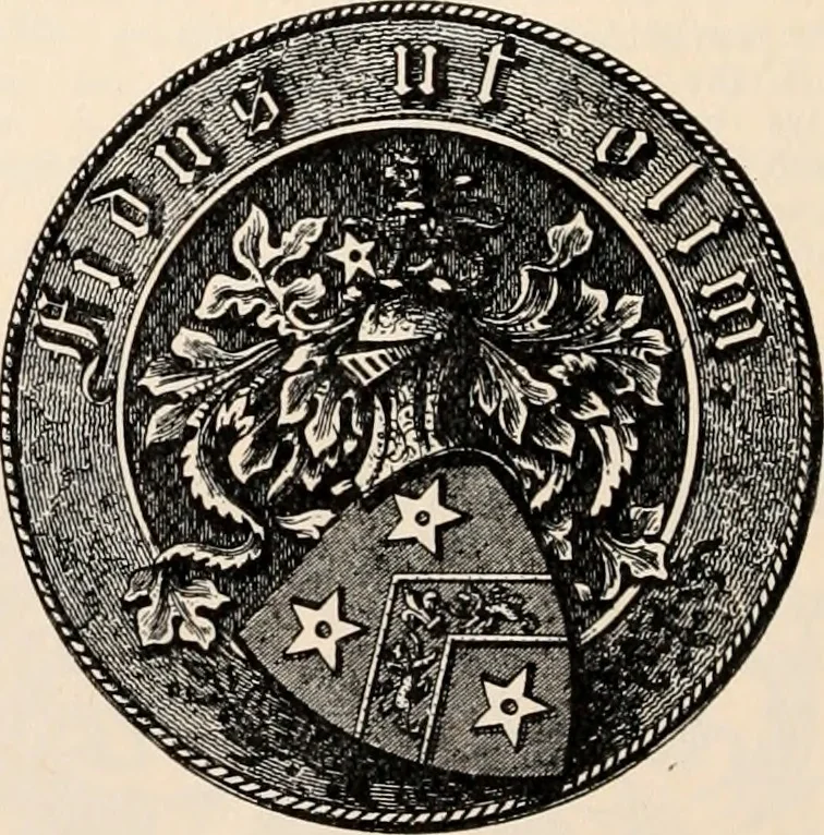 An illustration from Armorial families : a directory of gentlemen of coat-armour, 1905, leaf 111
