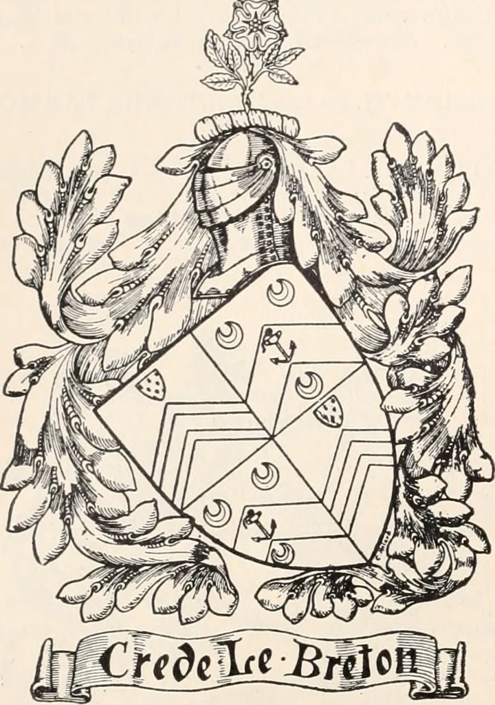 An illustration from Armorial families : a directory of gentlemen of coat-armour, 1905, leaf 139