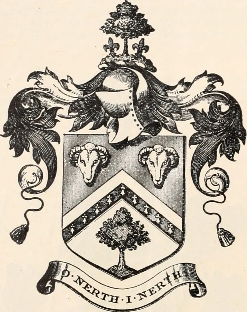An illustration from Armorial families : a directory of gentlemen of coat-armour, 1905, leaf 169