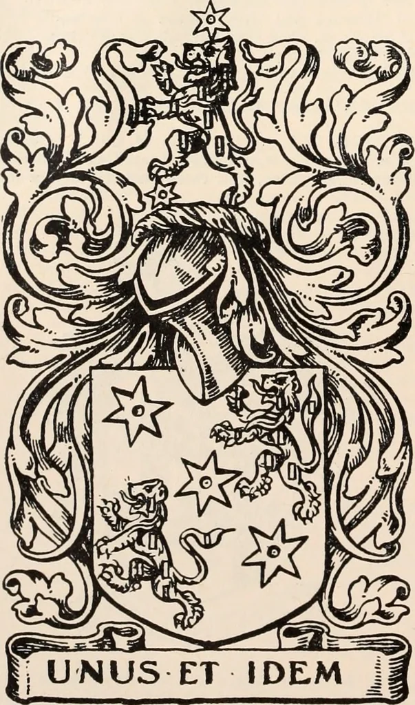 An illustration from Armorial families : a directory of gentlemen of coat-armour, 1905, leaf 171