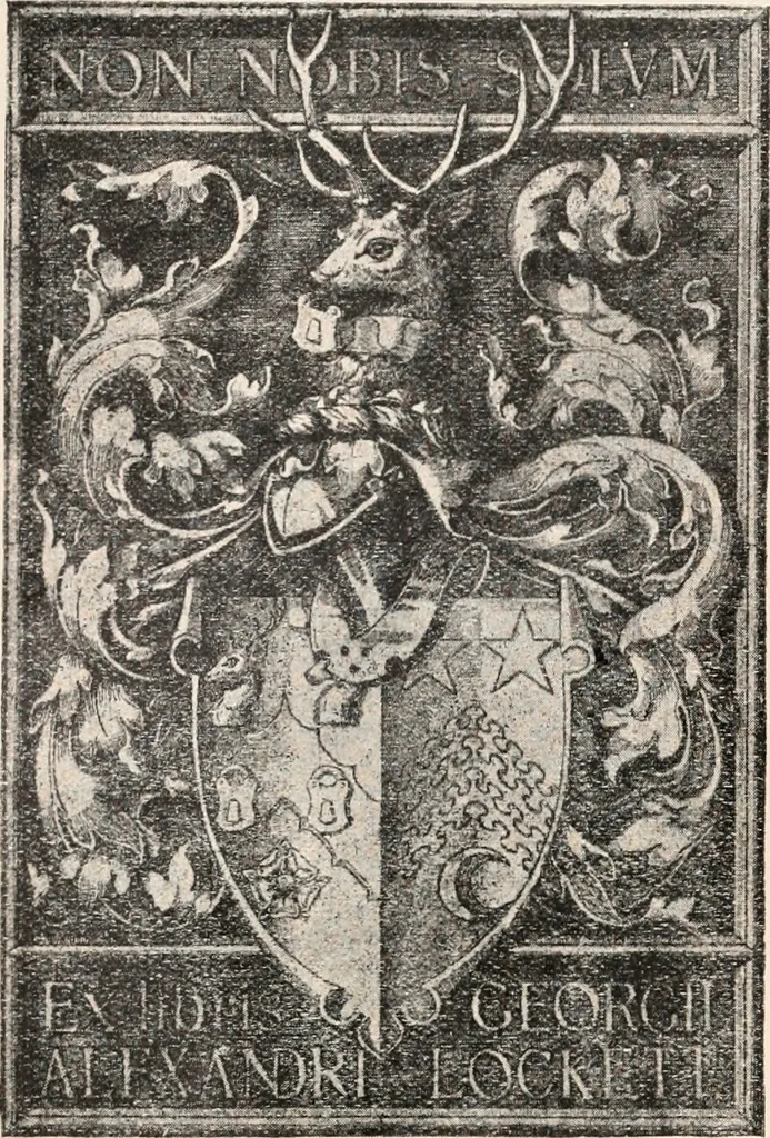 An illustration from Armorial families : a directory of gentlemen of coat-armour, 1905, leaf 195