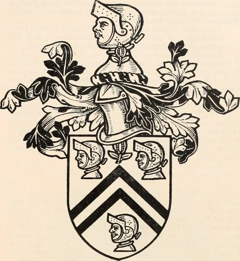 An illustration from Armorial families : a directory of gentlemen of coat-armour, 1905, leaf 24