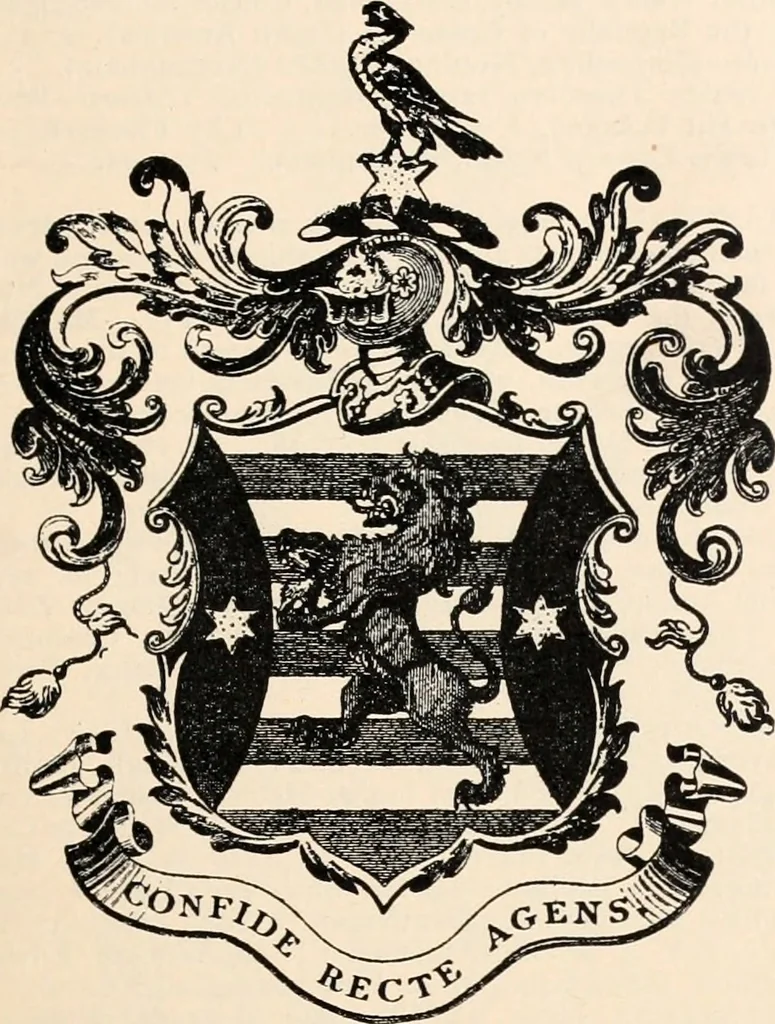 An illustration from Armorial families : a directory of gentlemen of coat-armour, 1905, leaf 30