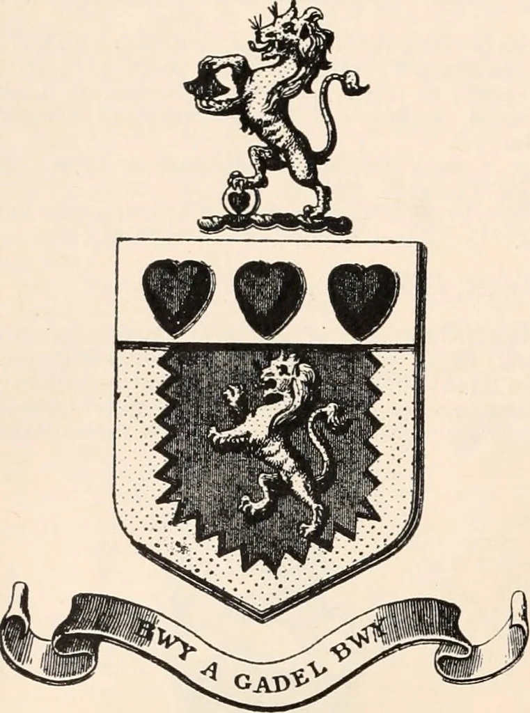 An illustration from Armorial families : a directory of gentlemen of coat-armour, 1905, leaf 41