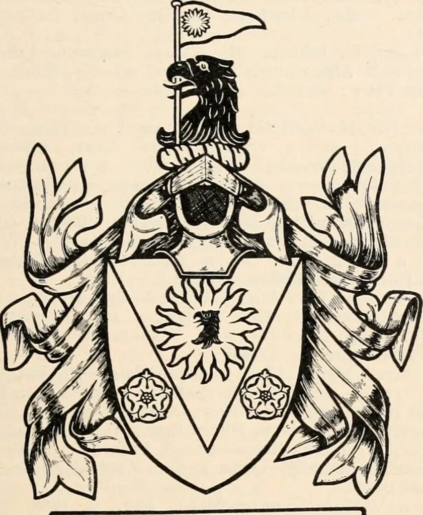 An illustration from Armorial families : a directory of gentlemen of coat-armour, 1905, leaf 50