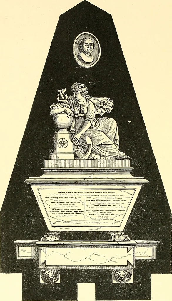 An illustration from Armorial of Jersey : being an account, heraldic and antiquarian, of its chief native families, with pedigrees, biographical notices, and illustrative data; to which are added, a brief history of heraldry, and remarks on the mediæval antiquities of the island, 1859, leaf 257