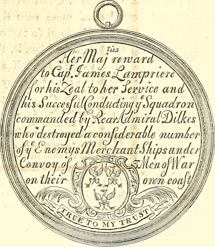 An illustration from Armorial of Jersey : being an account, heraldic and antiquarian, of its chief native families, with pedigrees, biographical notices, and illustrative data; to which are added, a brief history of heraldry, and remarks on the mediæval antiquities of the island, 1859, leaf 336