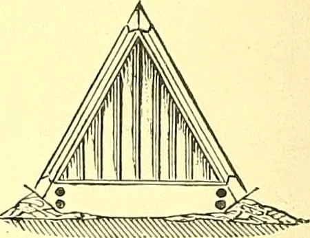 An illustration from Armorial of Jersey : being an account, heraldic and antiquarian, of its chief native families, with pedigrees, biographical notices, and illustrative data; to which are added, a brief history of heraldry, and remarks on the mediæval antiquities of the island, 1859, leaf 9