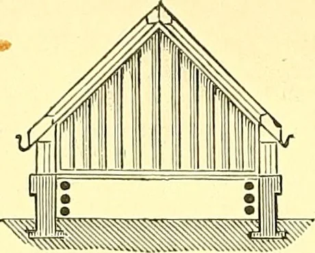 An illustration from Armorial of Jersey : being an account, heraldic and antiquarian, of its chief native families, with pedigrees, biographical notices, and illustrative data; to which are added, a brief history of heraldry, and remarks on the mediæval antiquities of the island, 1859, leaf 9