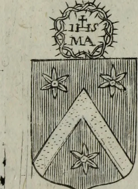 An illustration from Armorial vniuersel, contenant les armes des principales maisons, estatz, et dignitez, des plus considerables royaumes de l'Europe. Blazonnées de leurs métaux & couleurs et enrichies de leurs ornemens exterieurs, 1654, leaf 370
