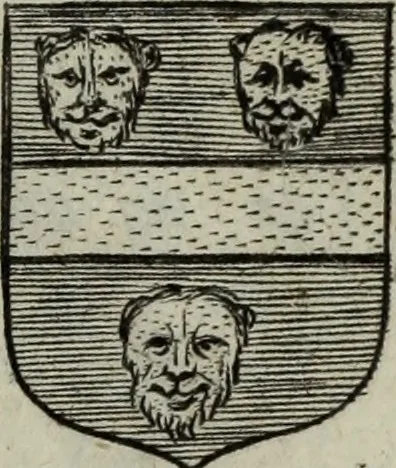 An illustration from Armorial vniuersel, contenant les armes des principales maisons, estatz, et dignitez, des plus considerables royaumes de l'Europe. Blazonnées de leurs métaux & couleurs et enrichies de leurs ornemens exterieurs, 1654, leaf 394