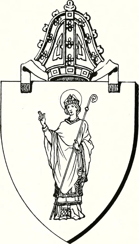 An illustration from Arms of the Scottish Bishoprics, 1917, leaf 111