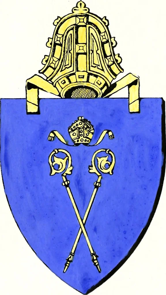 An illustration from Arms of the Scottish Bishoprics, 1917, leaf 117