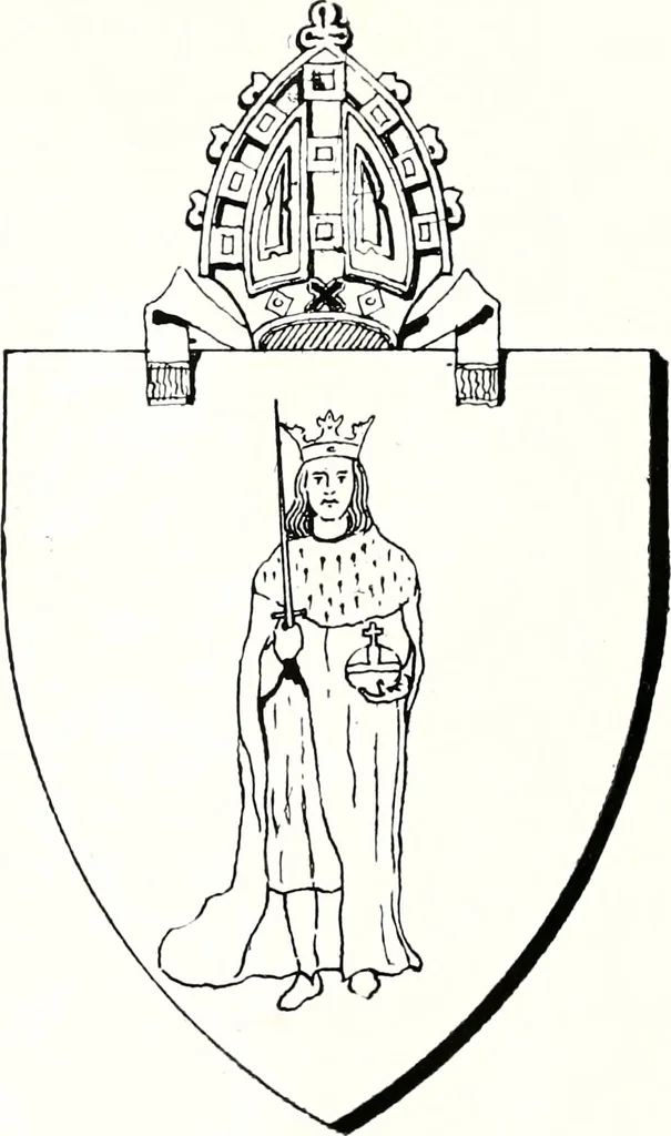 An illustration from Arms of the Scottish Bishoprics, 1917, leaf 67