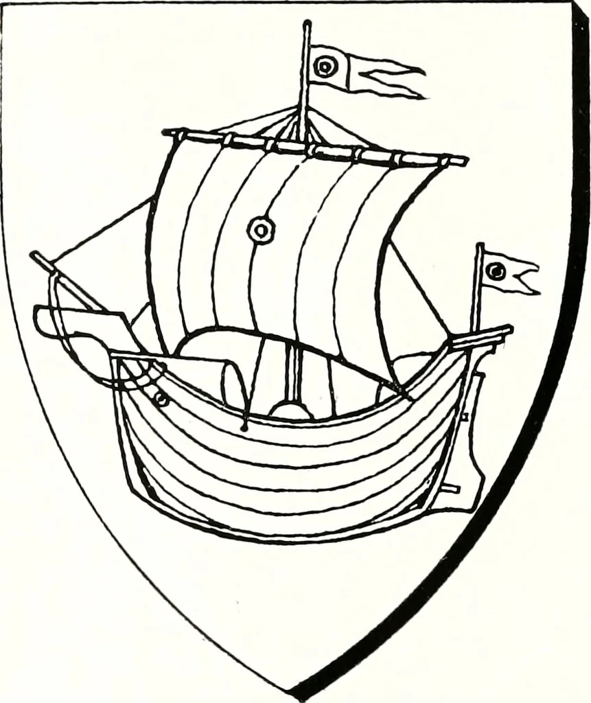 An illustration from Arms of the Scottish Bishoprics, 1917, leaf 89