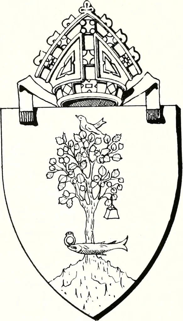 An illustration from Arms of the Scottish Bishoprics, 1917, leaf 99
