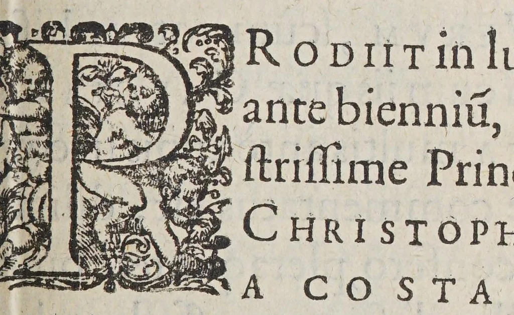 An illustration from Aromatum, et simplicium aliquot medicamentorum apud Indos Nascentium historia:, 1593, leaf 7