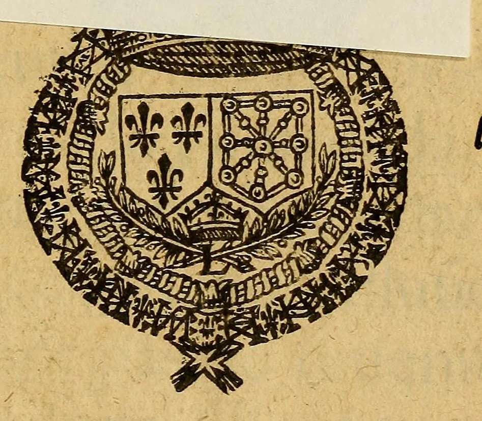 An illustration from Arrest de la Chambre du domaine, portant confiscation des biens du sieur Duc de Rohannes, & reunion dudit duché & marquisat au domaine de Sa Majesté, 1631, leaf 17