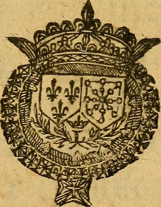 An illustration from Arrest de la Chambre du domaine, portant confiscation des biens de la dame Comtesse de Moret, & reunion dudit comté au domaine de Sa Majesté, 1631, leaf 6