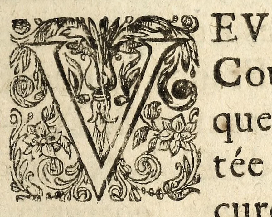 An illustration from Arrest de la Cour de Parlement, sur les informations de vie & moeurs de ceux qui seront à l'aduenir nommez par le roy aux archeueschez, eueschez, abbayes, prieurez, & autres benefices ce royaume., 1639, leaf 3