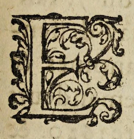 An illustration from Arrest de la Cour de Parlement, portant reglement pour les preuosts, chanoines & chapitre des Eglises cathedrales & collegiales de France., 1622, leaf 15