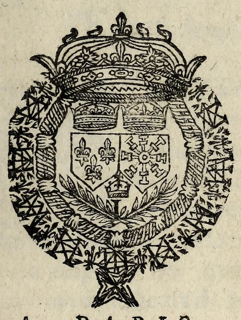 An illustration from Arrest donné par le Roy en son Conseil, auec lettres de declaration dudit Seigneur sur la reuocation du droict annuel., 1618, leaf 1