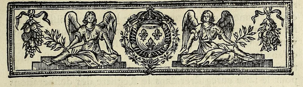An illustration from Arrest du Parlement, 1682, leaf 3