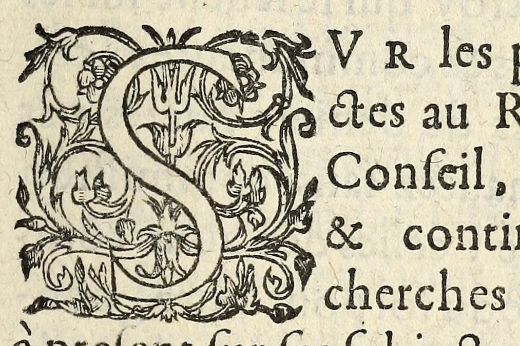 An illustration from Arrest dv Conseil d'Estat de Sa Majesté portant reuocation de plusieurs commissions obtenuës par cy deuante à la foule & oppression de ses subiects., 1607, leaf 3