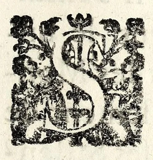 An illustration from [Arrests de la Covr des monnoyes], 1644, leaf 3