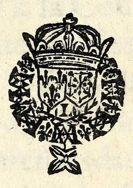 An illustration from [Arrests de la Covr des monnoyes], 1644, leaf 9