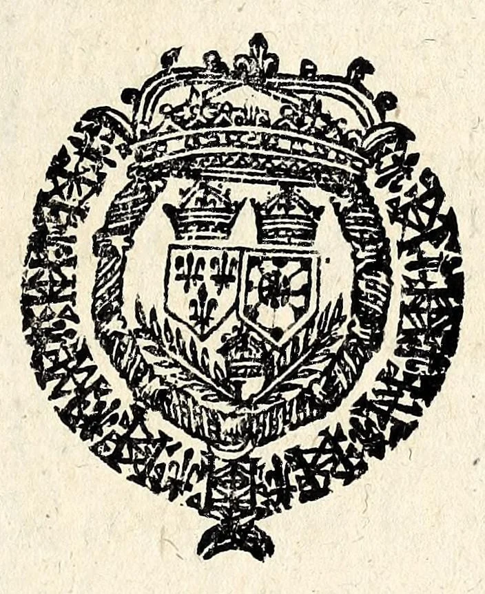 An illustration from [Arrests de la Covr des monnoyes], 1646, leaf 17