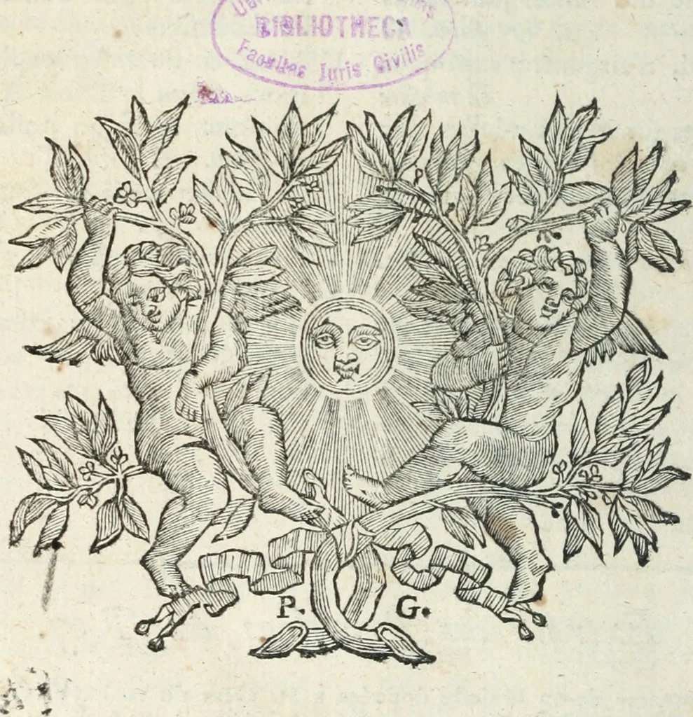 An illustration from Arrests du parlement de Bretagne : pris des mémoires & plaidoyers de Me Sebast. Frain ; avec quelques remarques du même autheur sur des matières de droit & de pratique, 1684, leaf 567