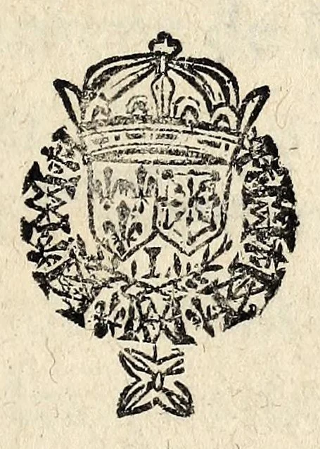 An illustration from [Arrests dv Conseil d'estat], 1644, leaf 25
