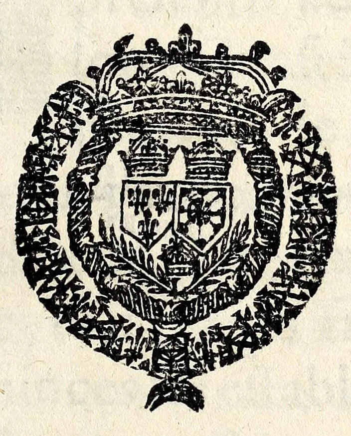 An illustration from [Arrests dv Conseil d'estat], 1646, leaf 1