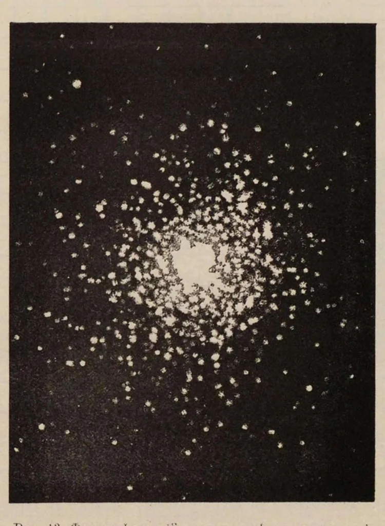 An illustration from Физика неба, 1905, leaf 55