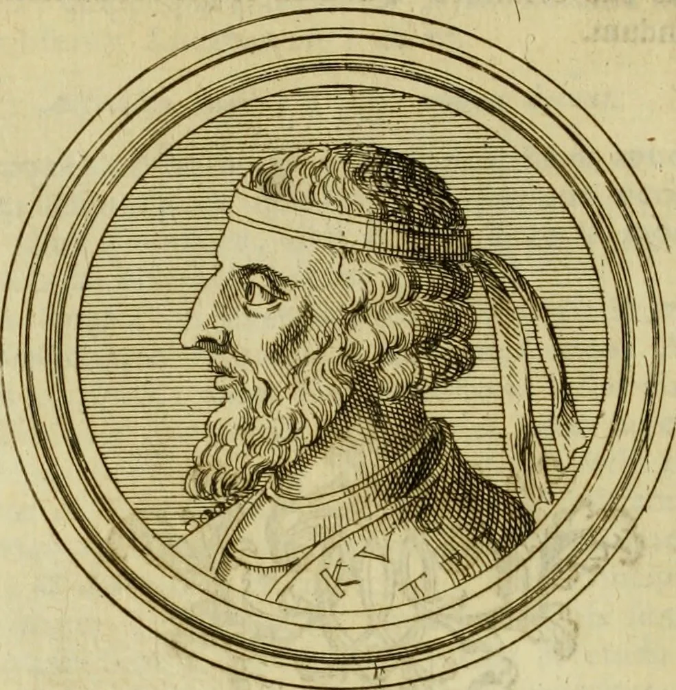 An illustration from Arsacidarum imperium, sive, Regum Parthorum historia : ad fidem numismatum accommodata, 1725, leaf 167