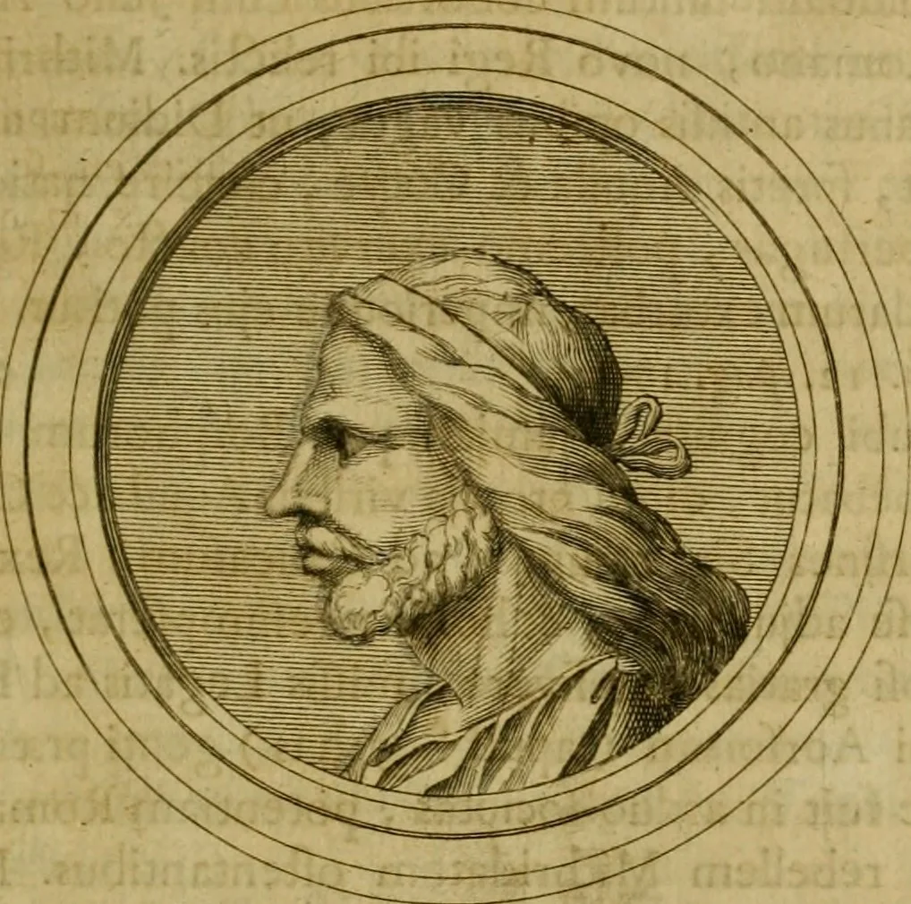 An illustration from Arsacidarum imperium, sive, Regum Parthorum historia : ad fidem numismatum accommodata, 1725, leaf 276