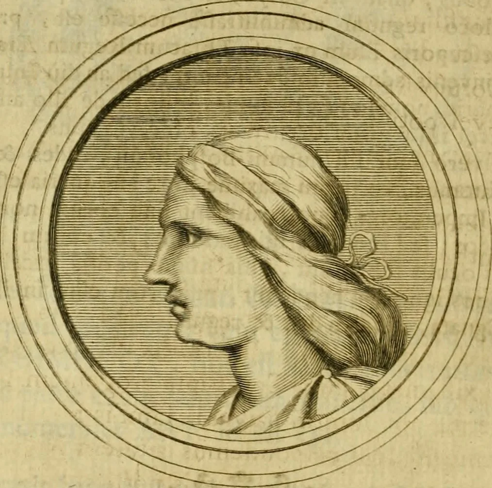 An illustration from Arsacidarum imperium, sive, Regum Parthorum historia : ad fidem numismatum accommodata, 1725, leaf 289