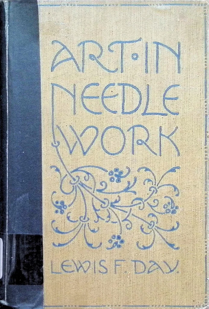 An illustration from Art In Needlework: A Book About Embroidery, 1901, leaf 0
