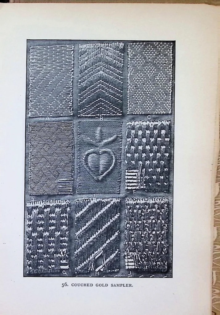 An illustration from Art In Needlework: A Book About Embroidery, 1901, leaf 158