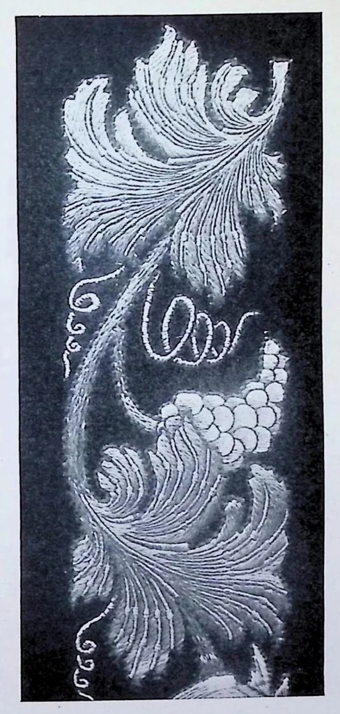 An illustration from Art In Needlework: A Book About Embroidery, 1901, leaf 248