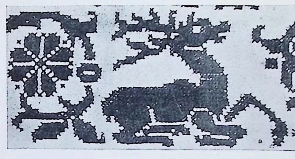 An illustration from Art In Needlework: A Book About Embroidery, 1901, leaf 38
