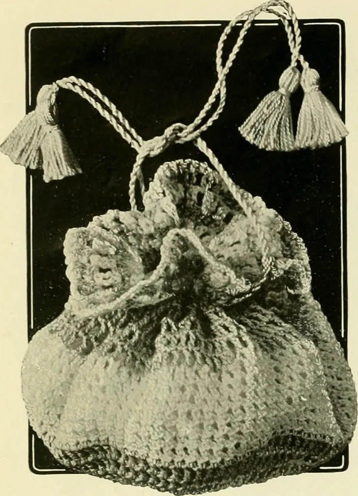 An illustration from Artamo crochet book ... no. 1-, 1916, leaf 11