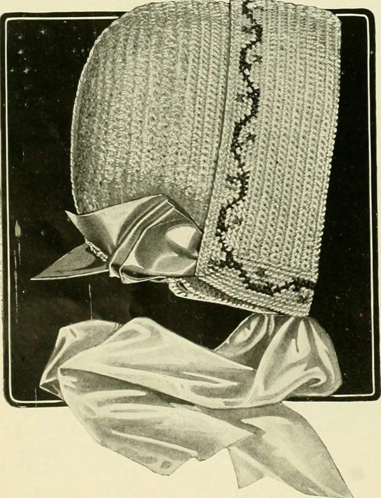 An illustration from Artamo crochet book ... no. 1-, 1916, leaf 15