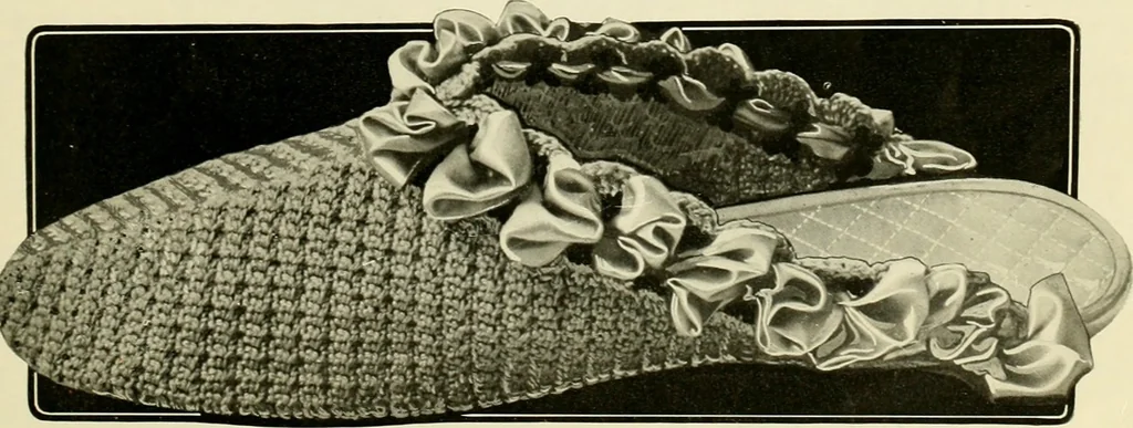 An illustration from Artamo crochet book ... no. 1-, 1916, leaf 20