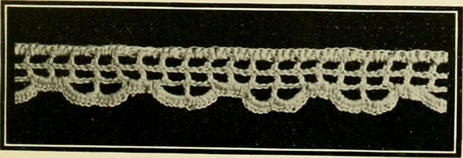 An illustration from Artamo crochet book ... no. 1-, 1916, leaf 22
