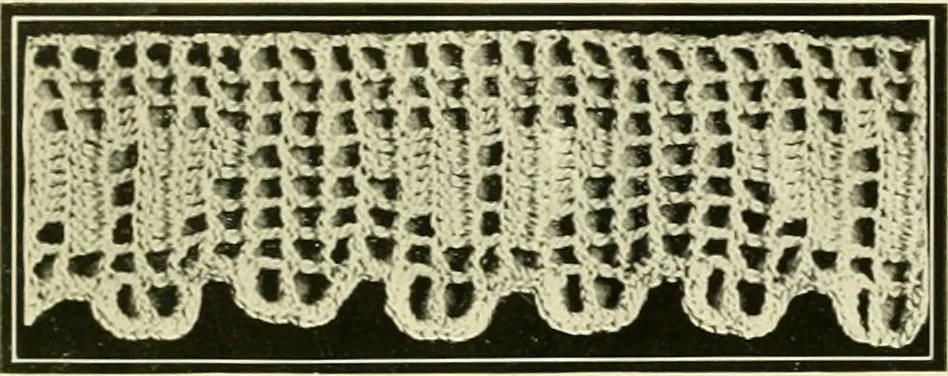 An illustration from Artamo crochet book ... no. 1-, 1916, leaf 29