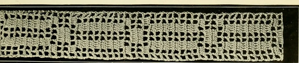 An illustration from Artamo crochet book ... no. 1-, 1916, leaf 30