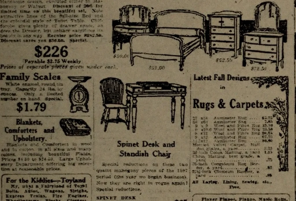 An illustration from The art appeal in display advertising, 1921, leaf 136