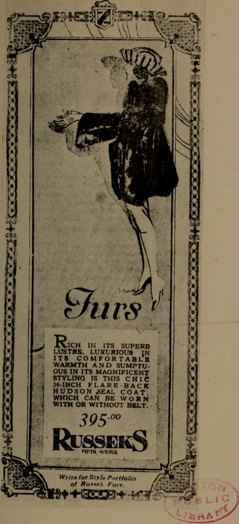 An illustration from The art appeal in display advertising, 1921, leaf 256